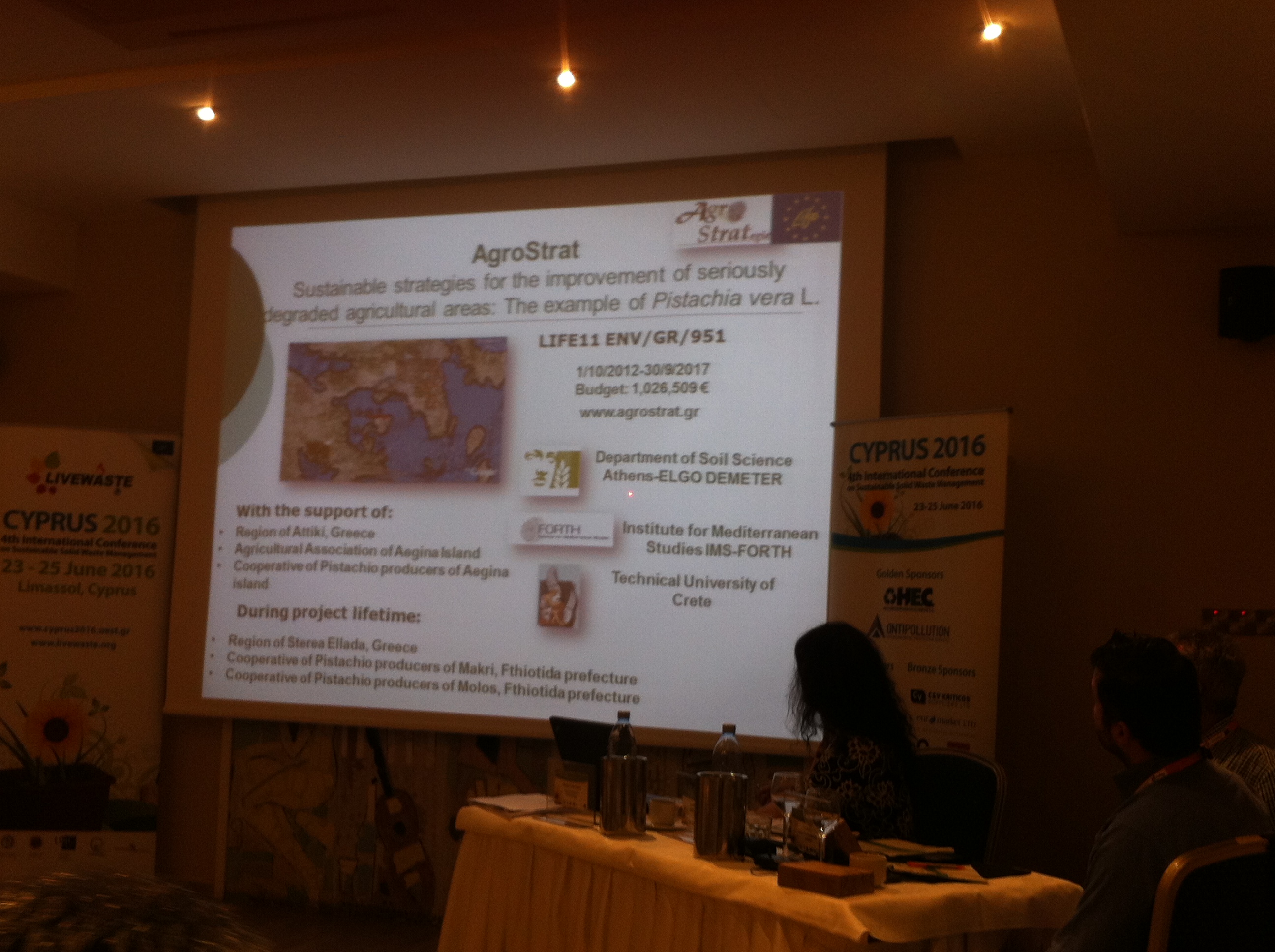 Agrostart partiales in Cyprus 2016 Conference