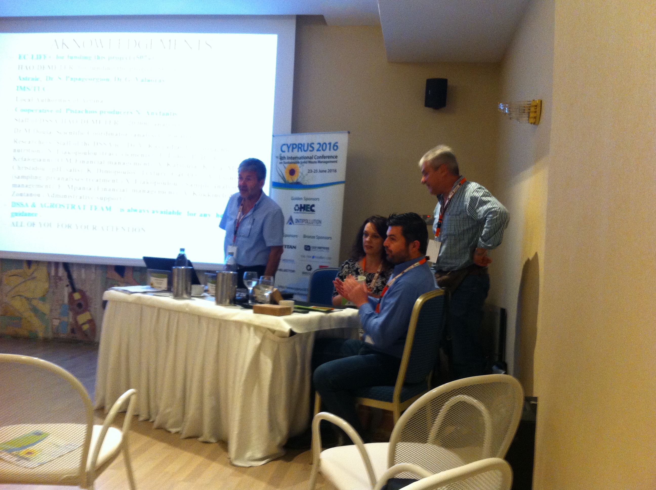 Agrostart partiales in Cyprus 2016 Conference